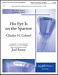 His Eye Is on the Sparrow Handbell sheet music cover